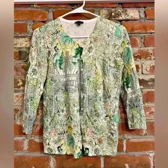 Talbots Scenic Cardigan Size XS - Picture 1 of 6